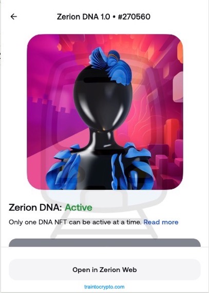 Image for Zerion DNA : Active