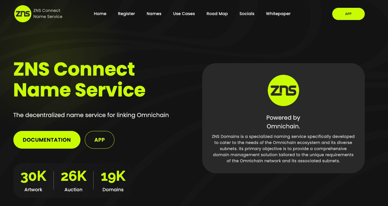 Image Website ZNS Connect